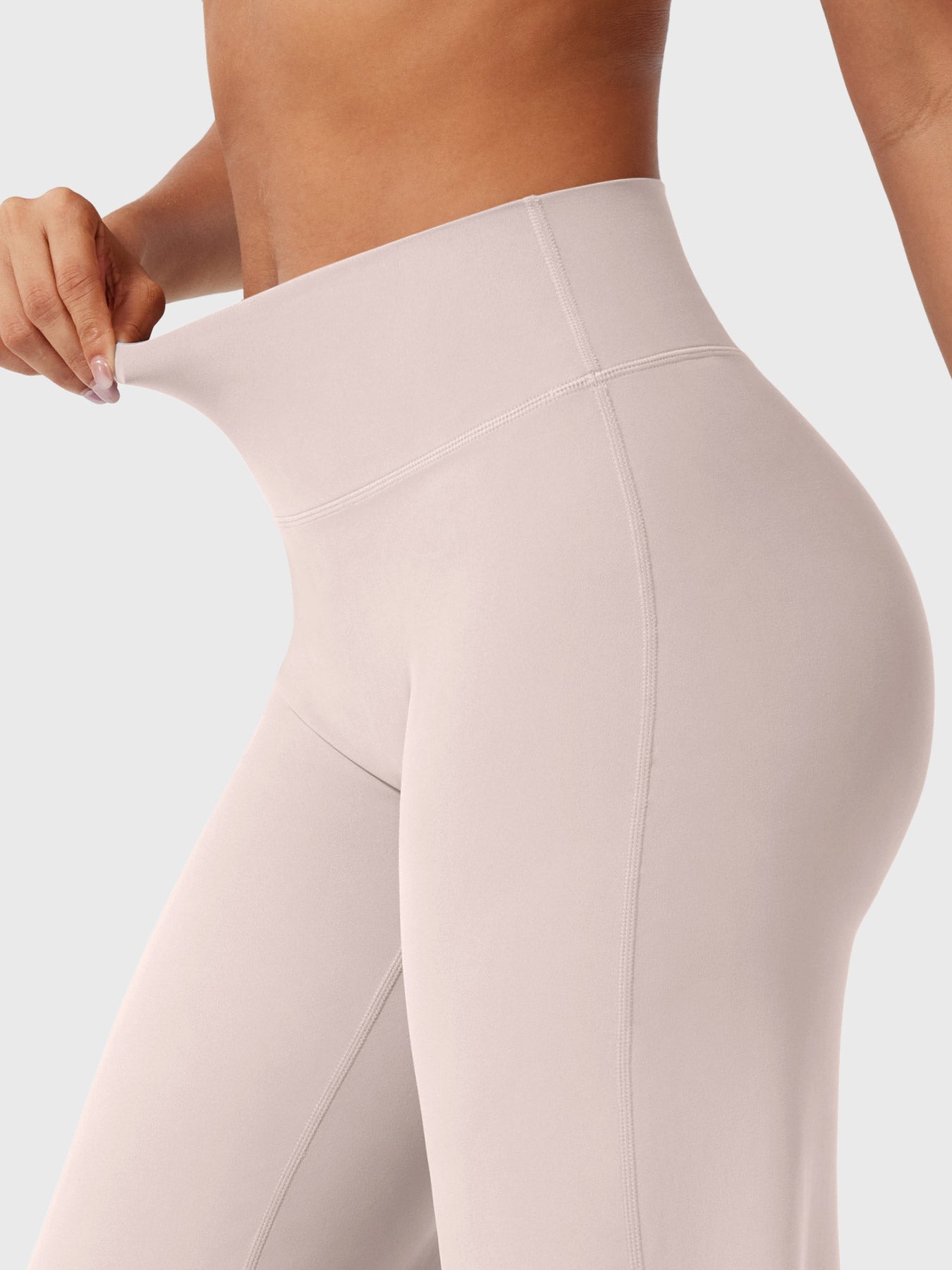 Leggins con pierna recta