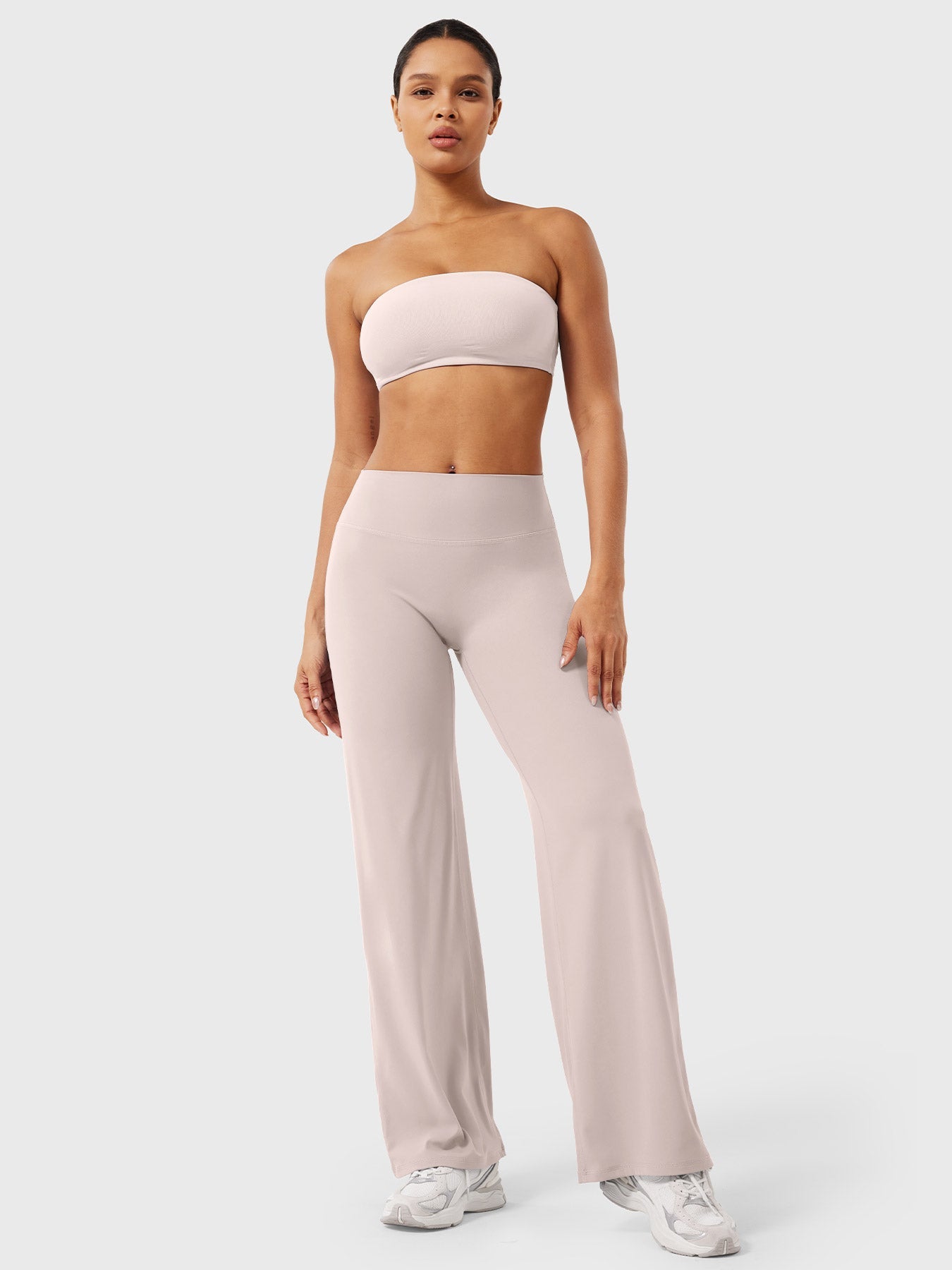 Leggins con pierna recta