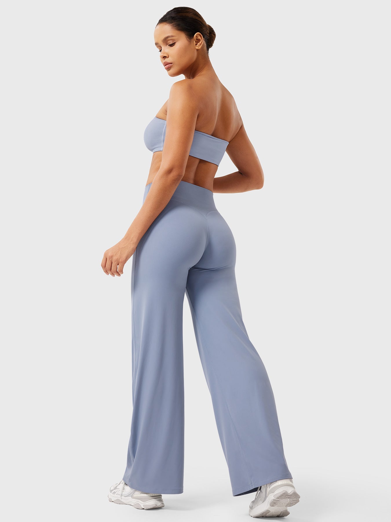 Leggins con pierna recta