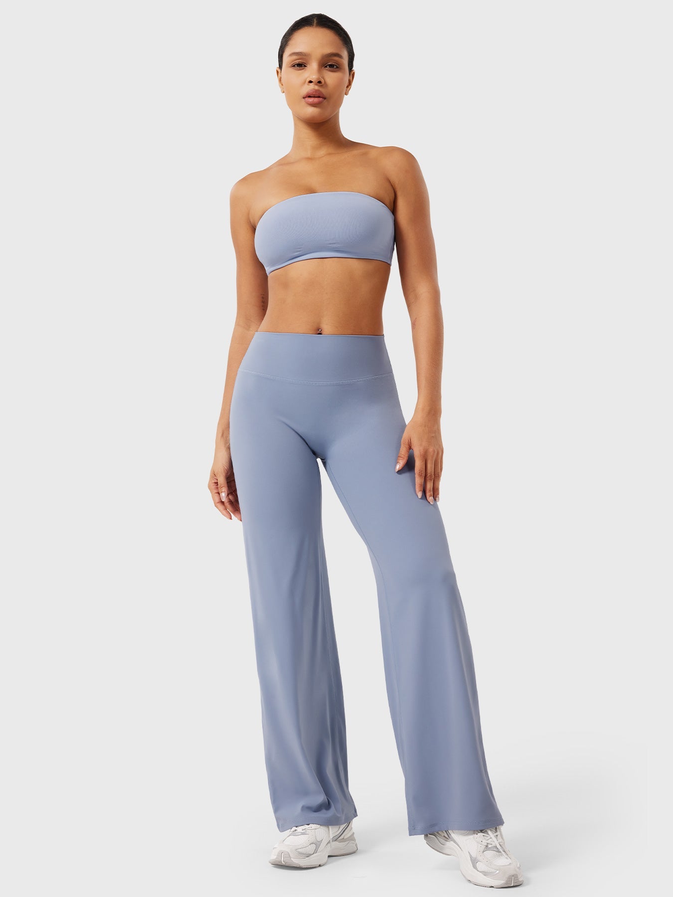 Leggins con pierna recta