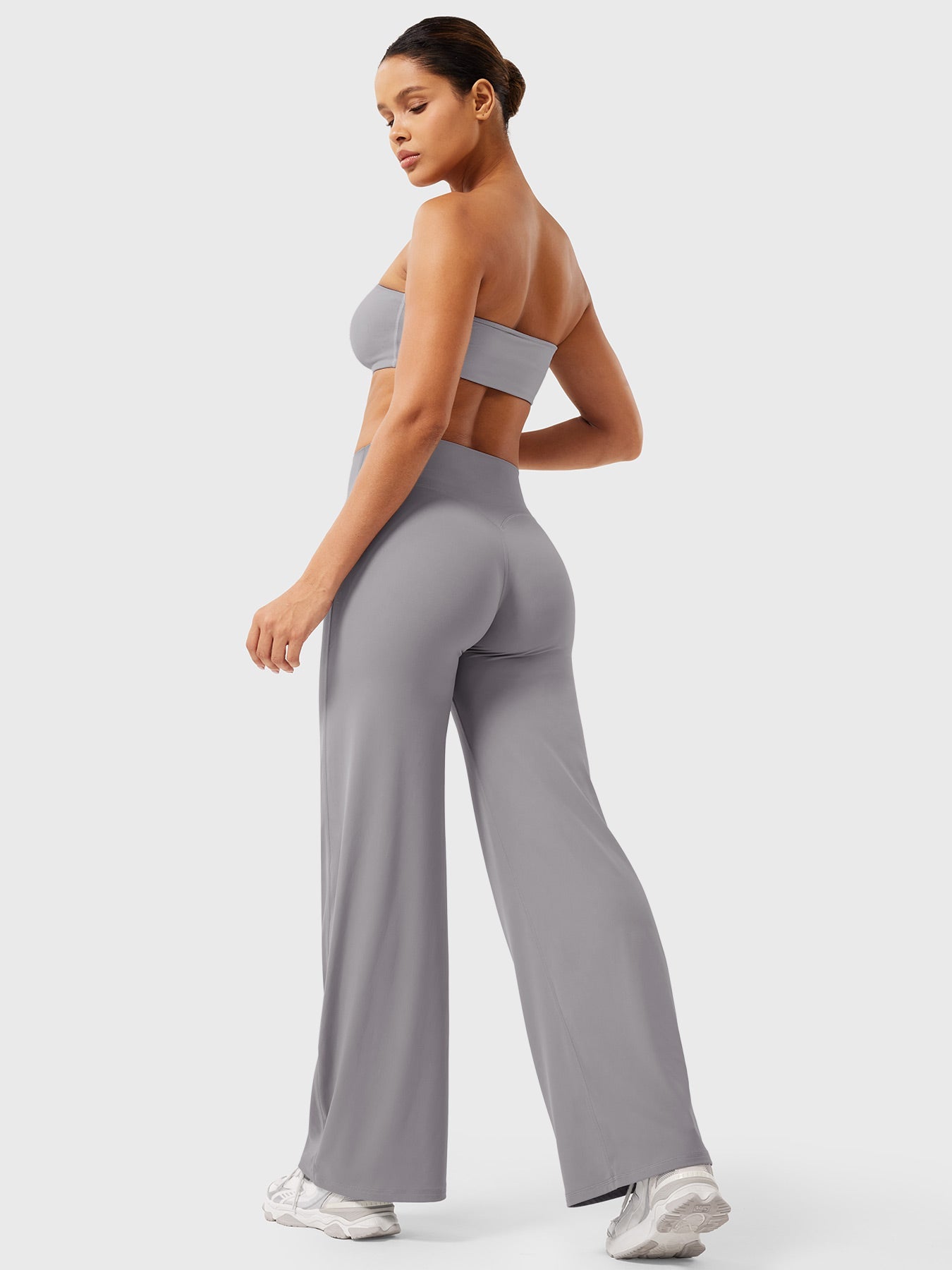Leggins con pierna recta