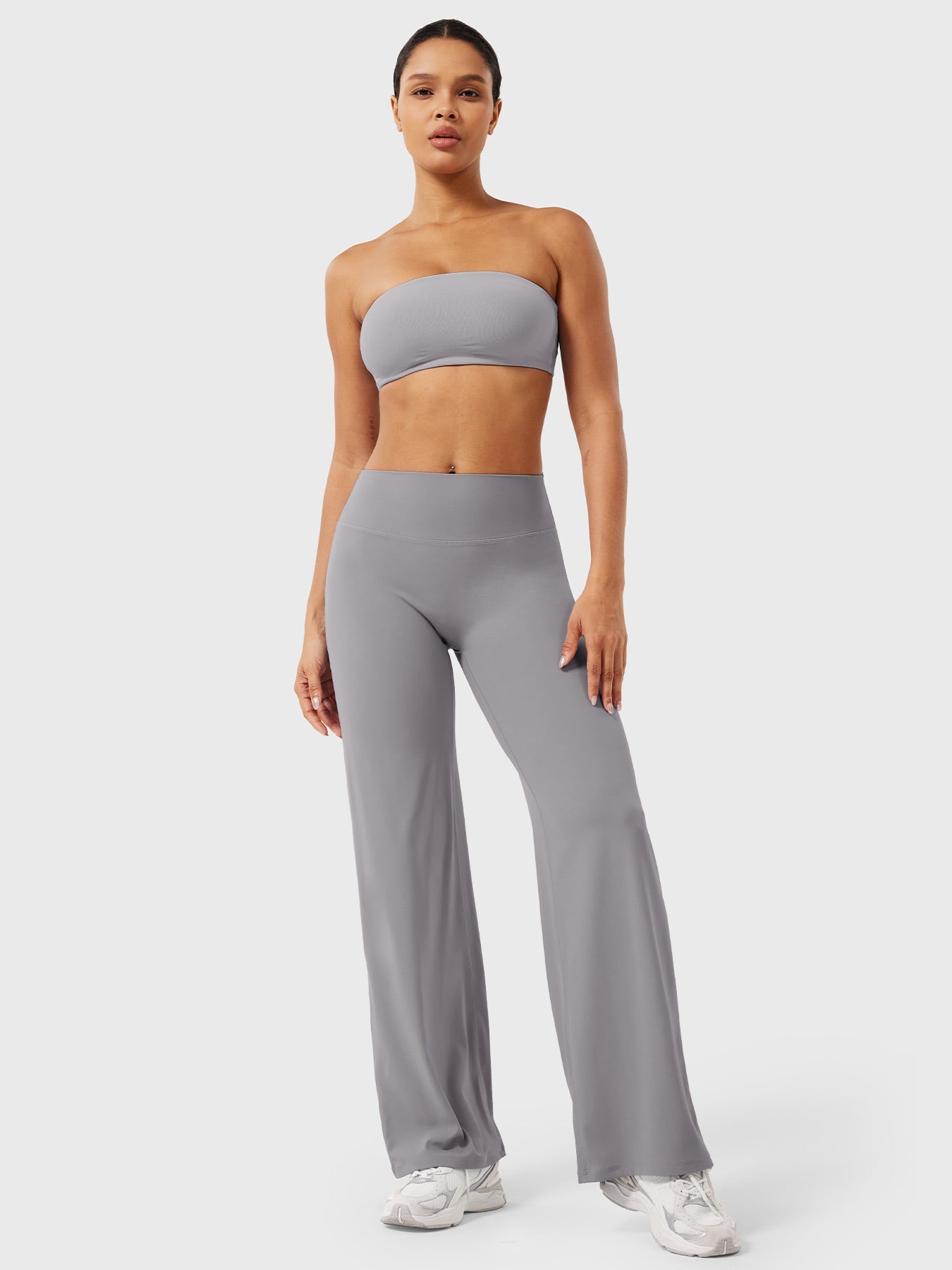 Leggins con pierna recta