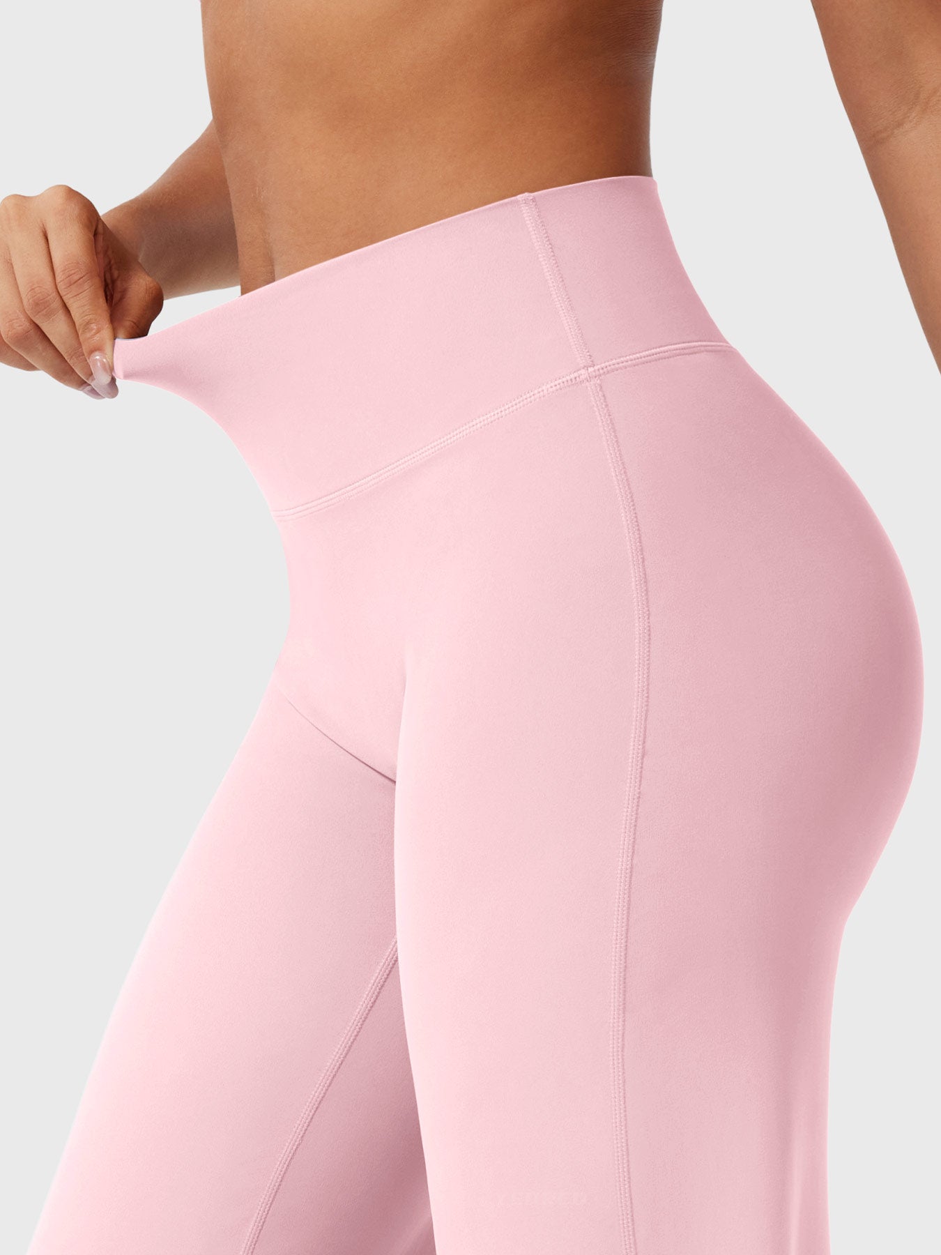 Leggins con pierna recta