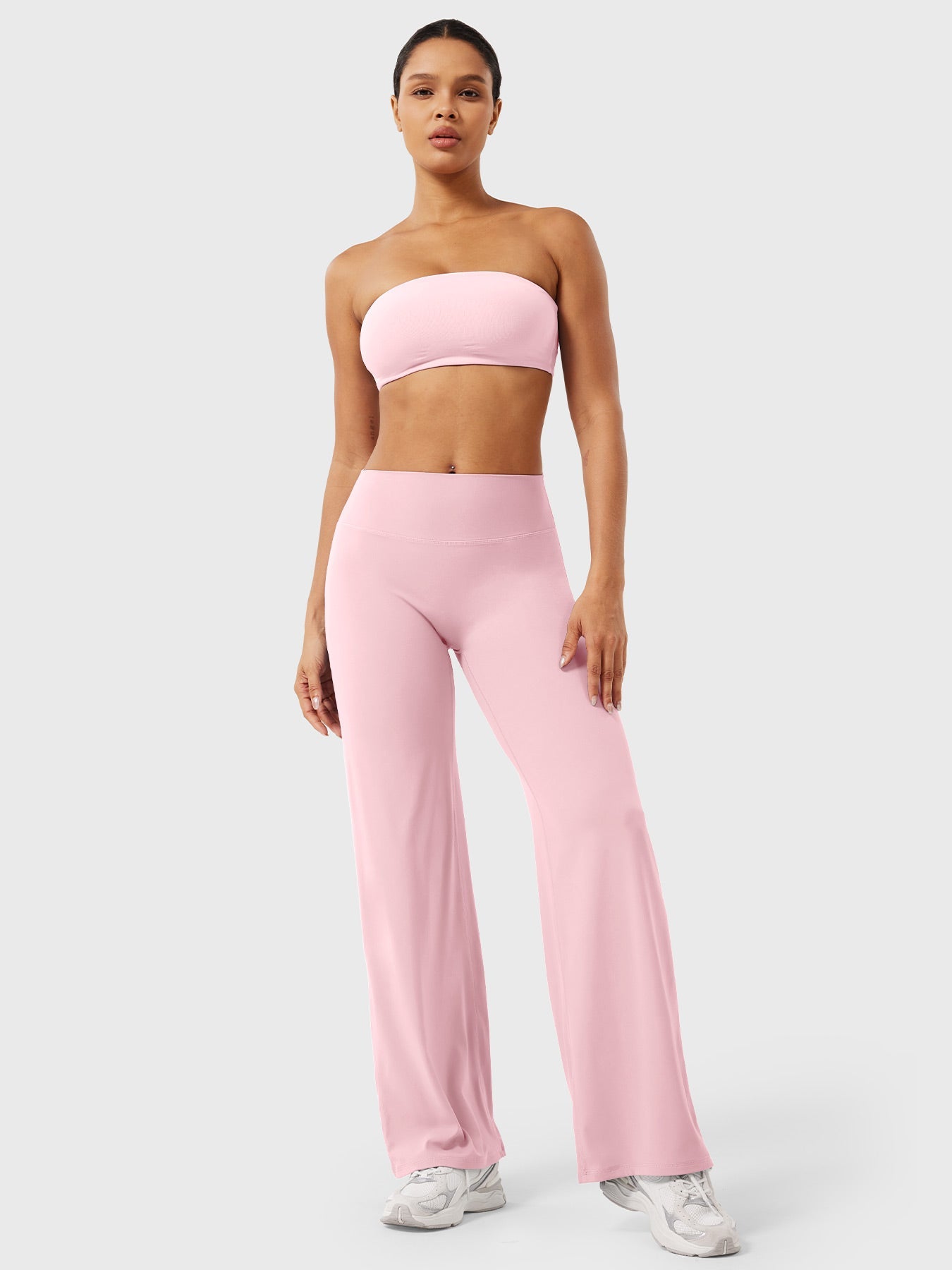 Leggins con pierna recta