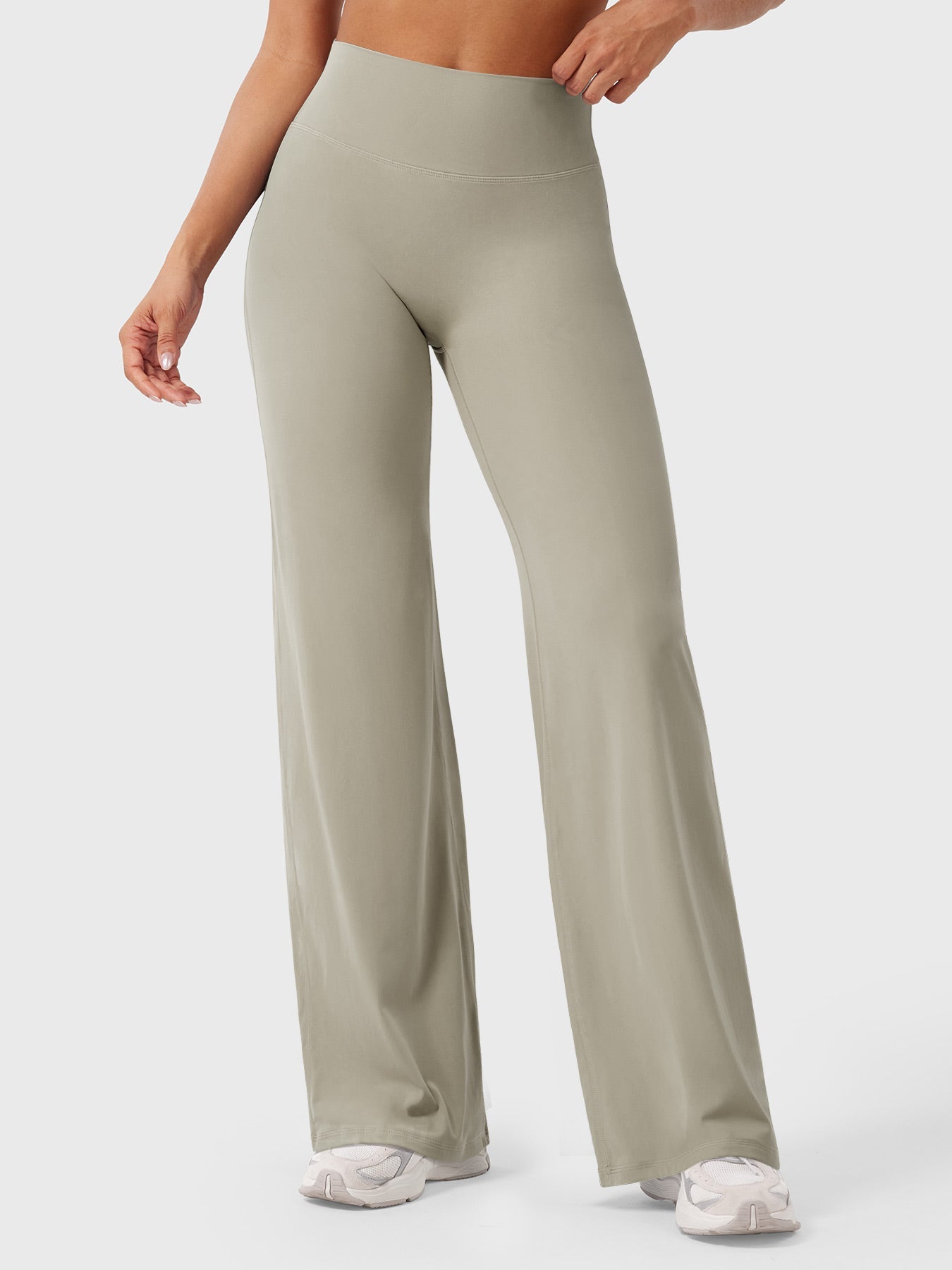 Leggins con pierna recta