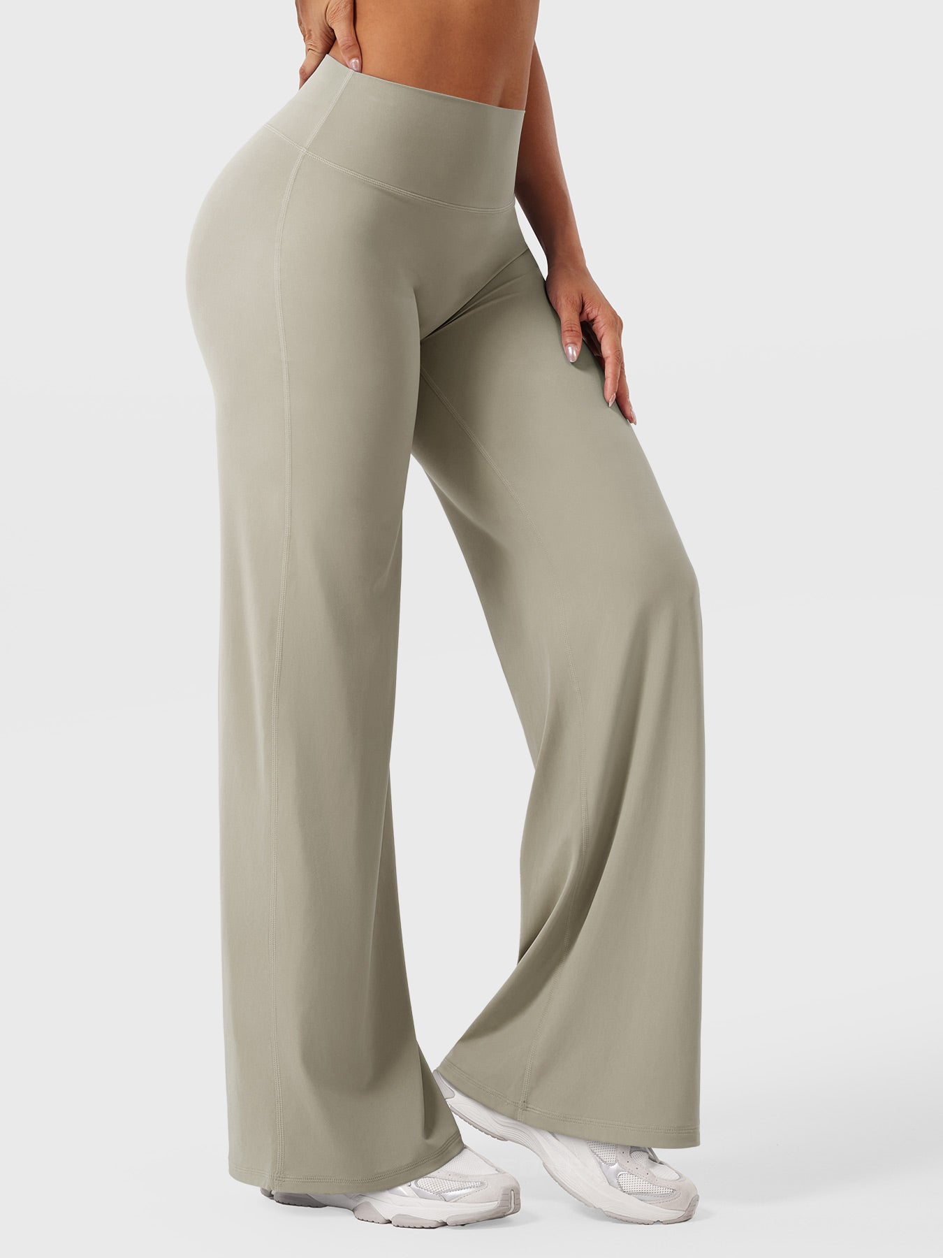 Leggins con pierna recta