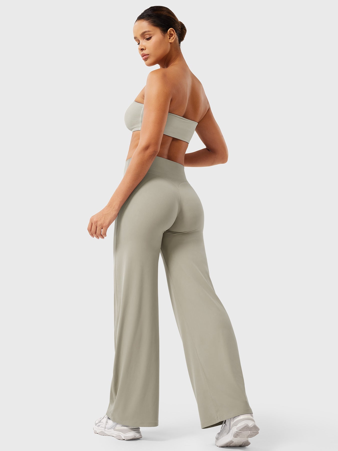 Leggins con pierna recta