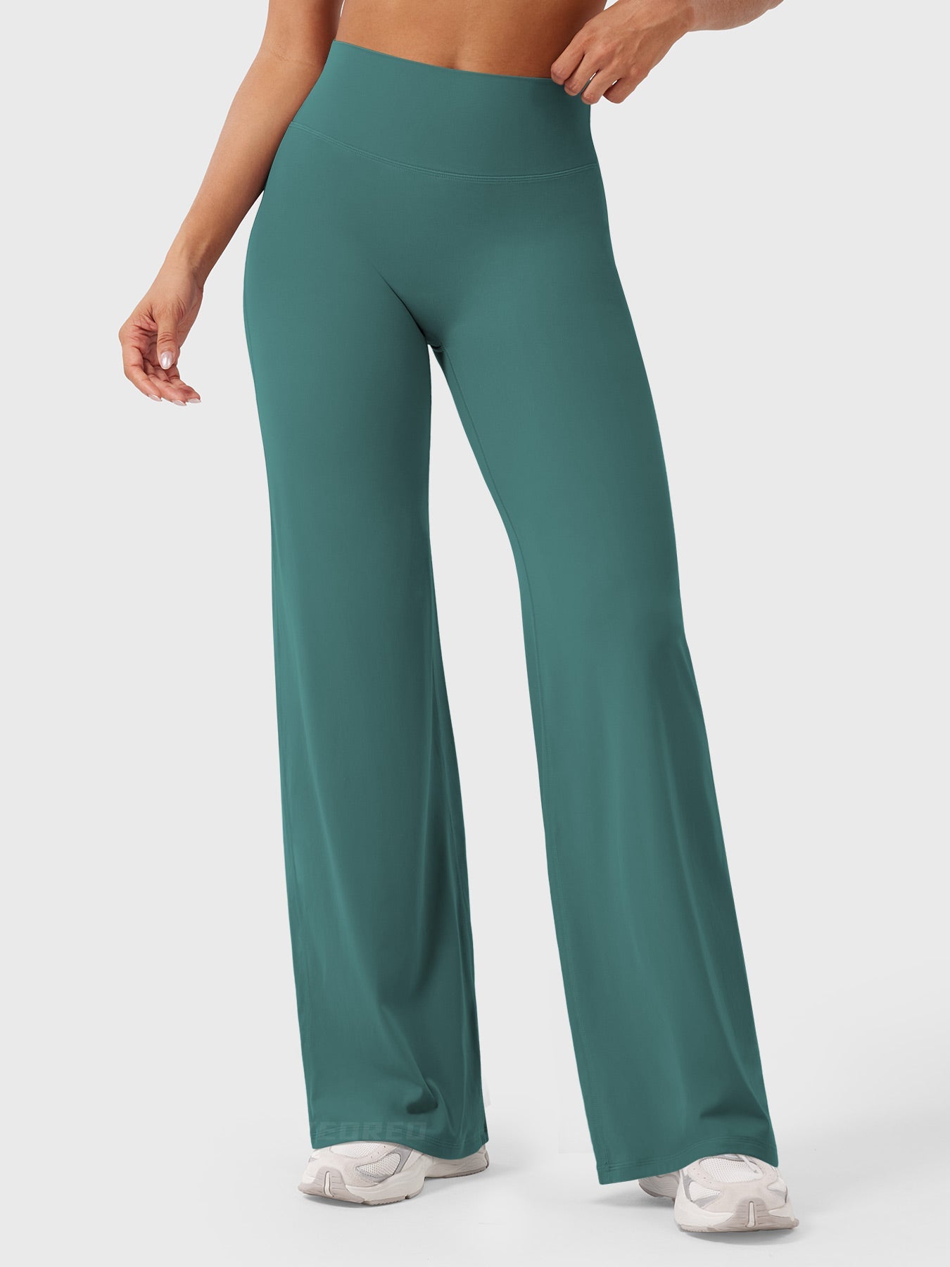 Leggins con pierna recta