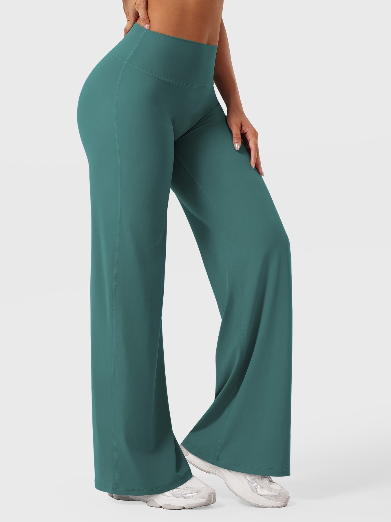 Leggins con pierna recta
