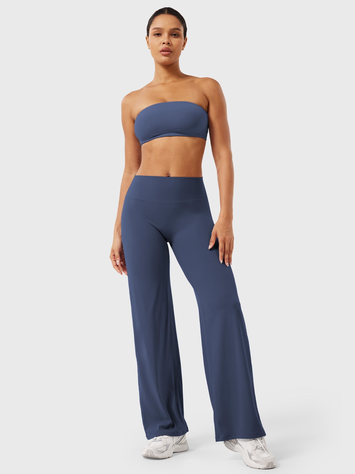 Leggins con pierna recta