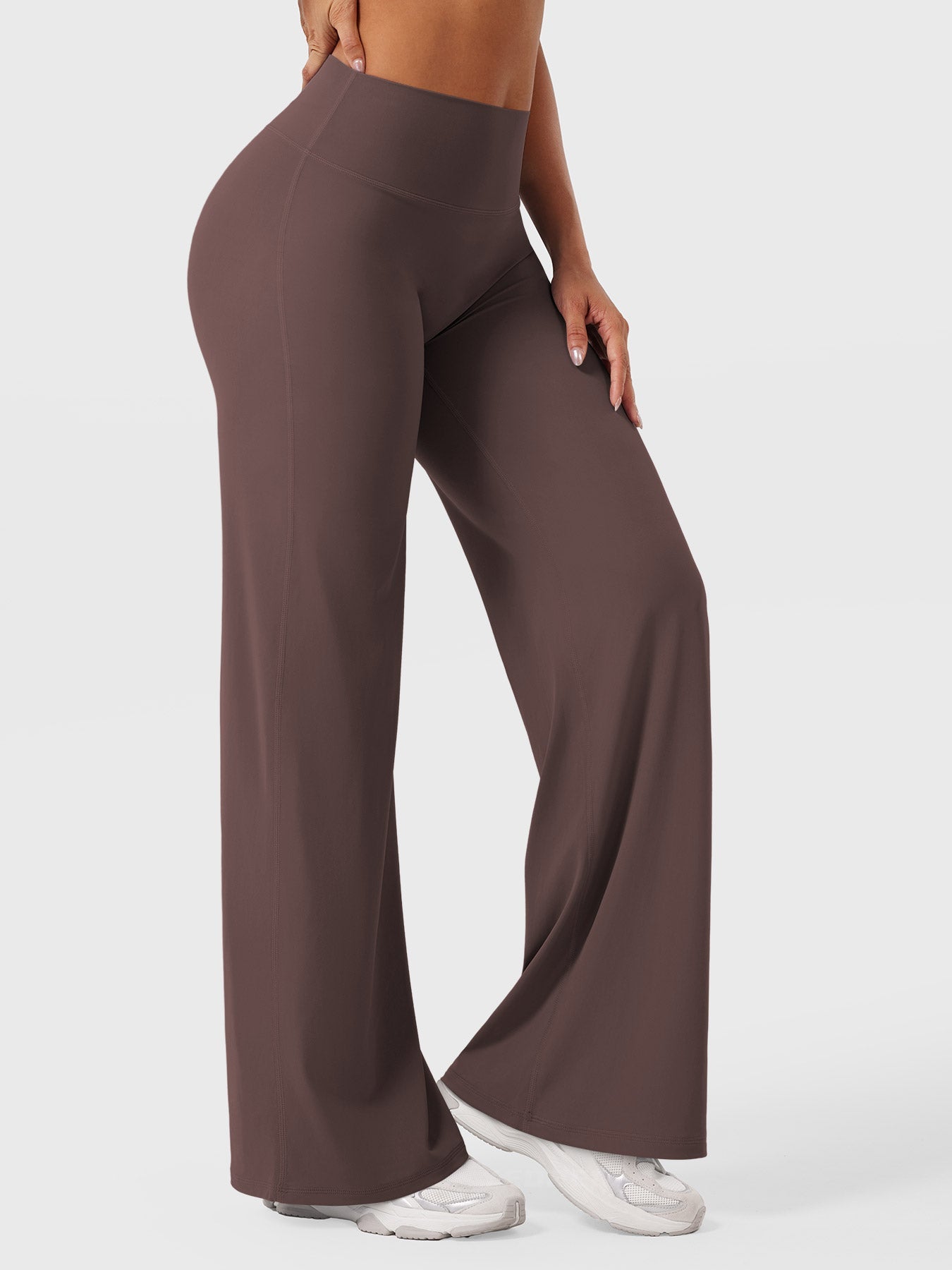 Leggins con pierna recta
