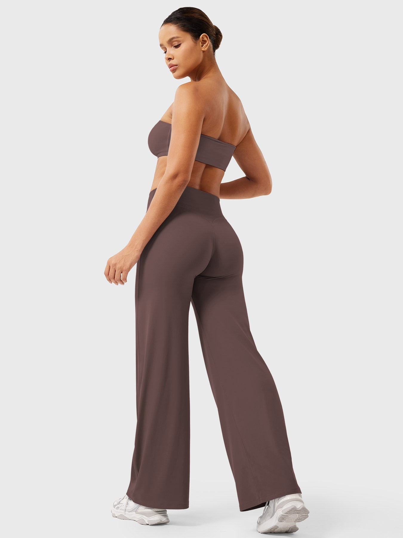 Leggins con pierna recta