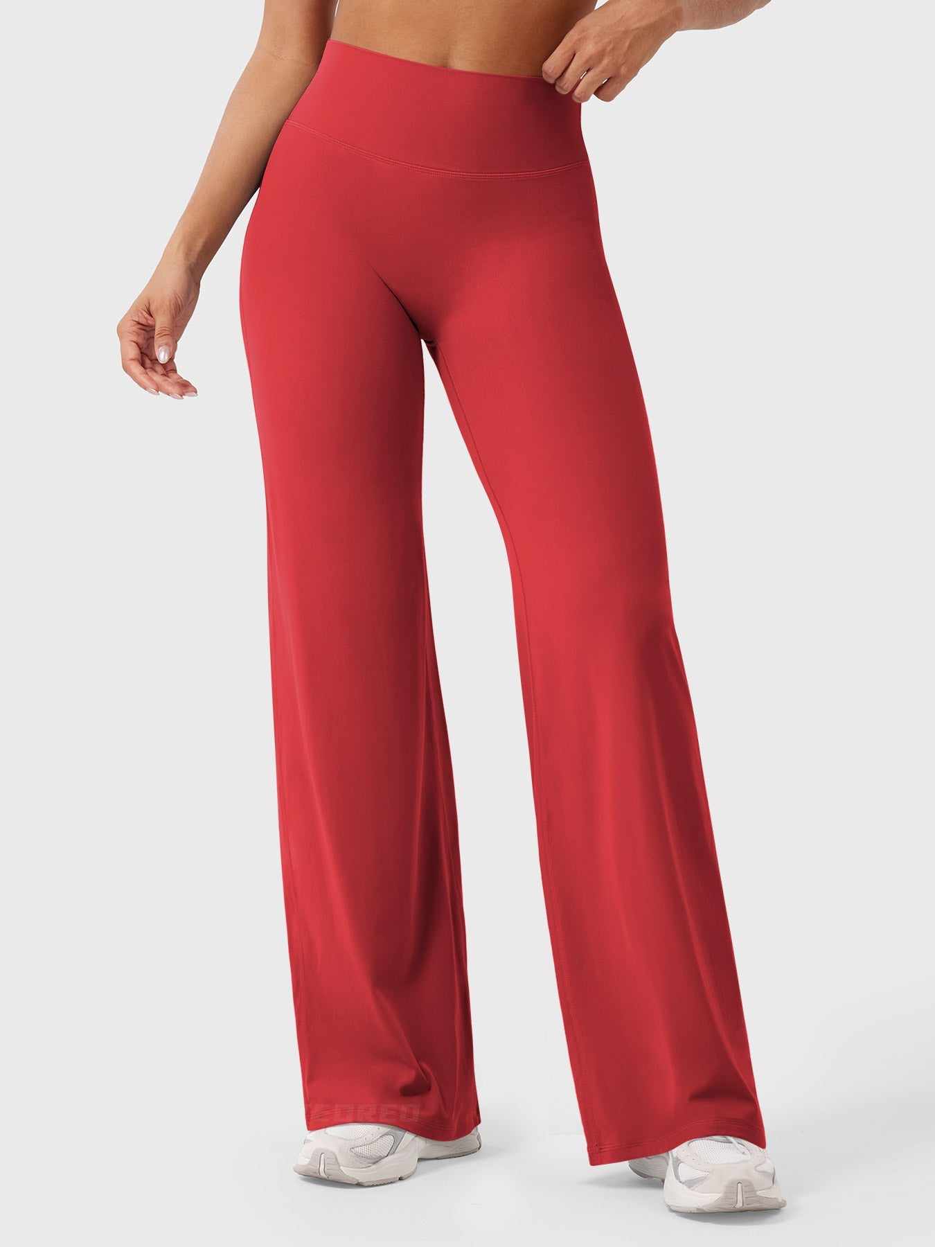 Leggins con pierna recta