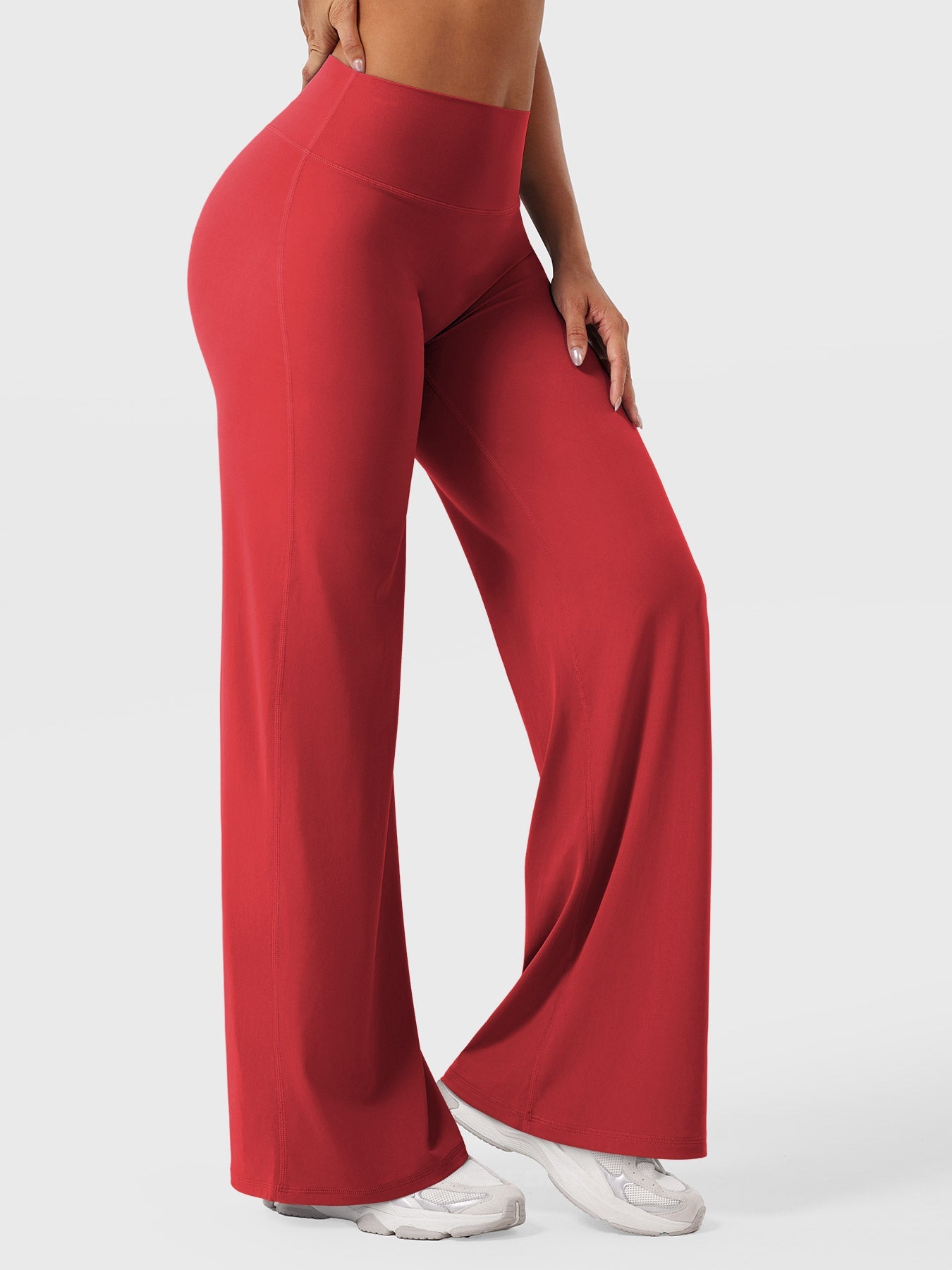 Leggins con pierna recta