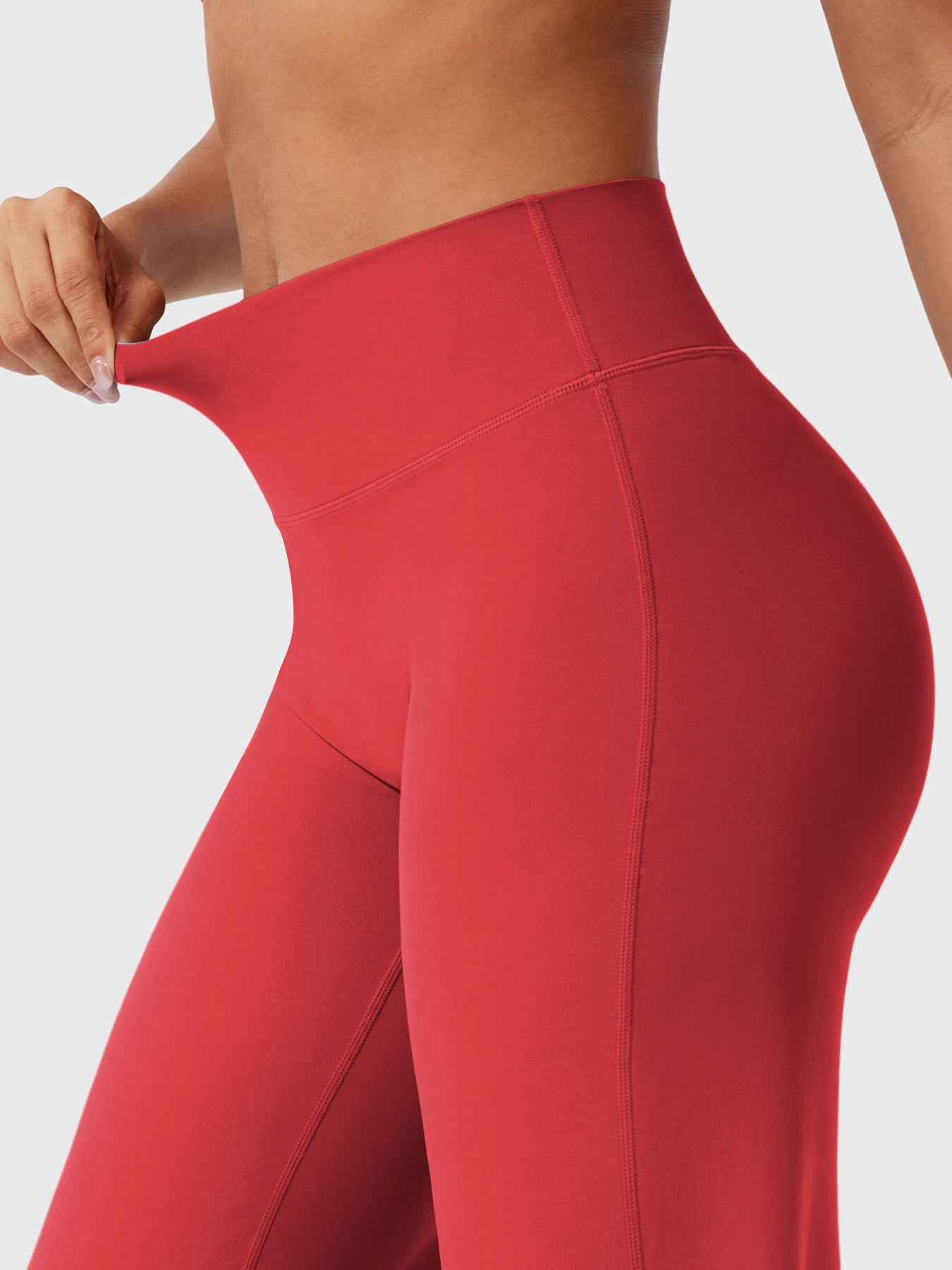 Leggins con pierna recta