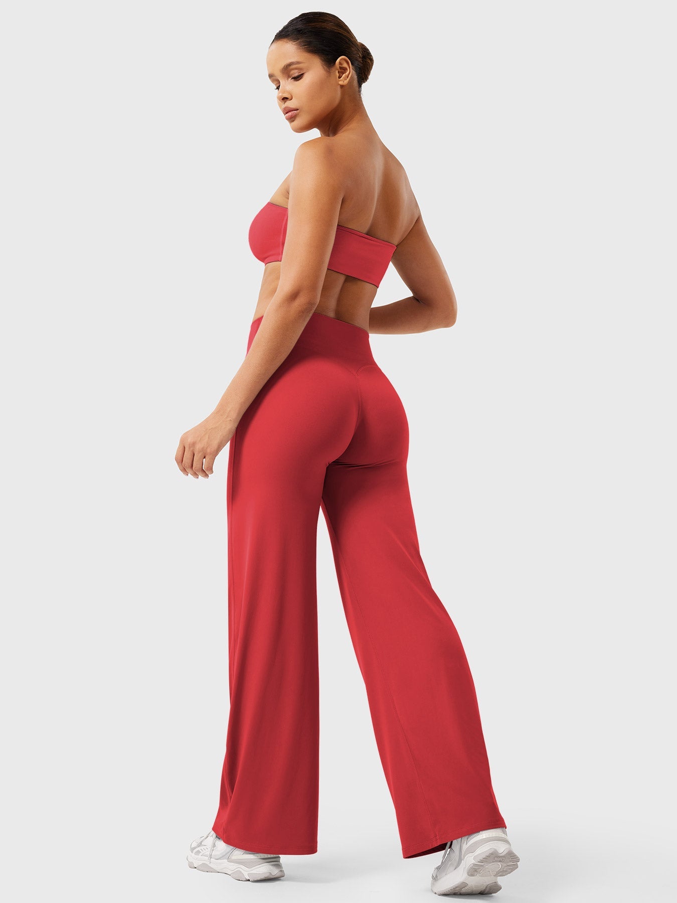 Leggins con pierna recta