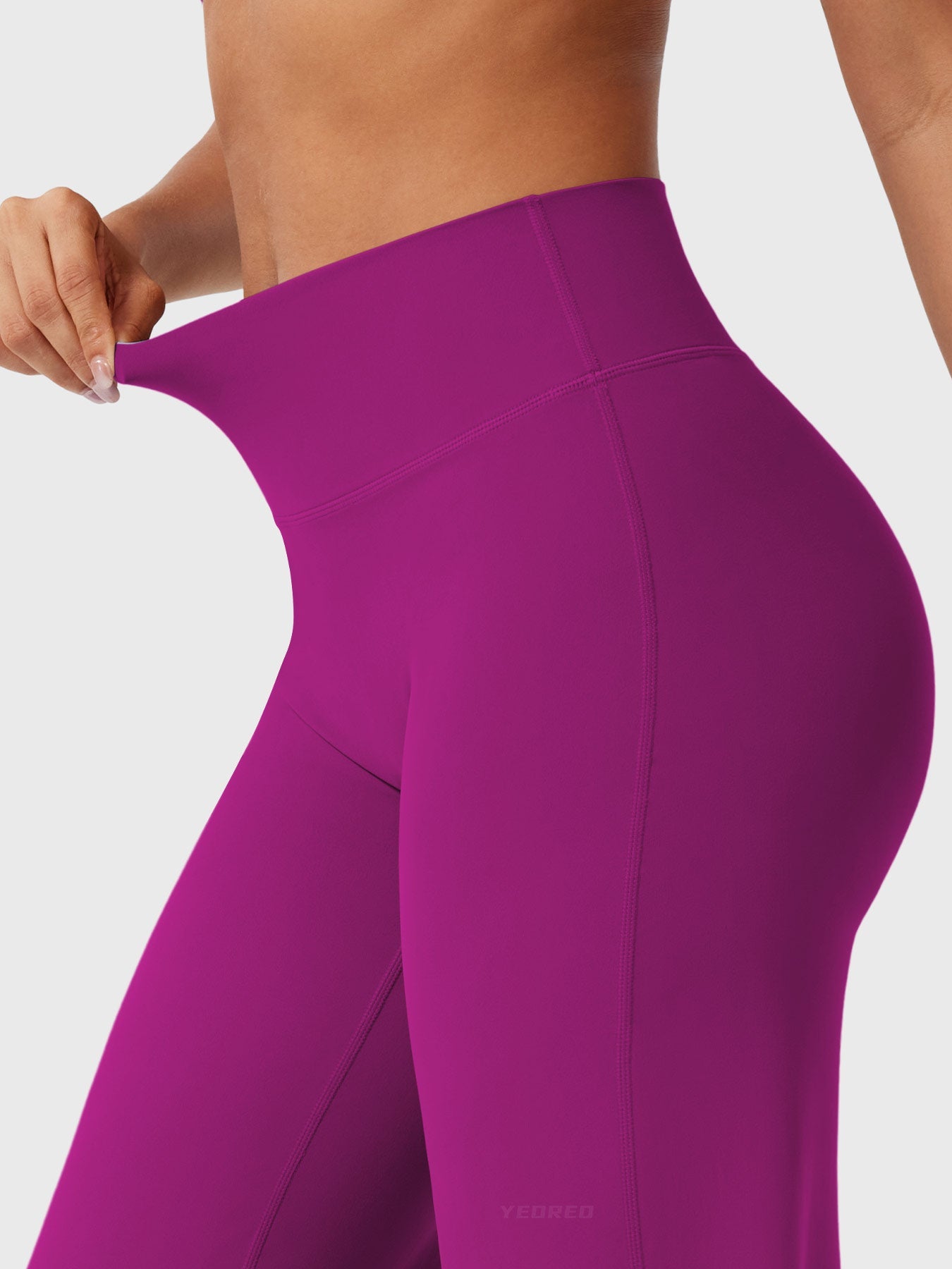 Leggins con pierna recta