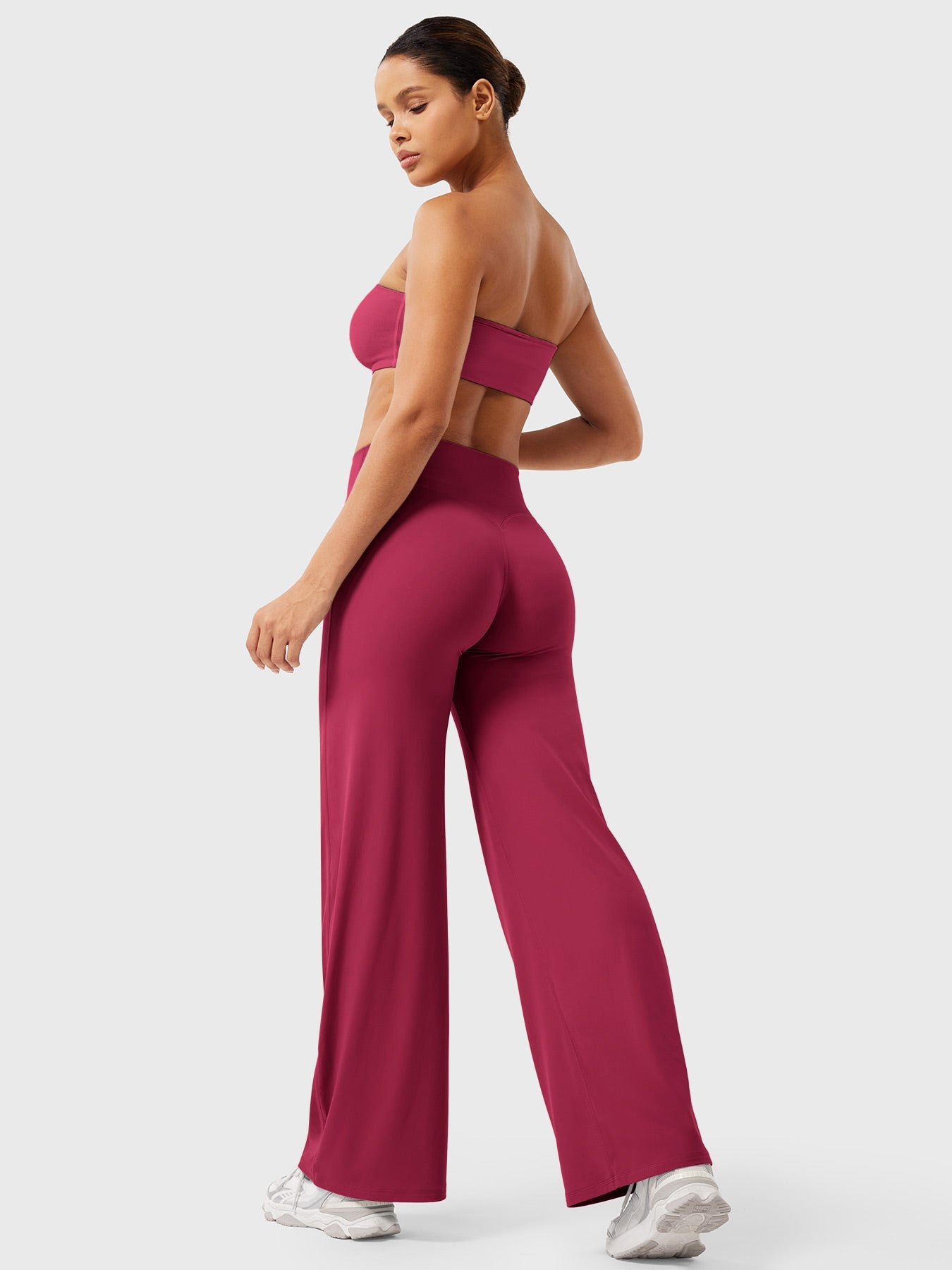 Leggins con pierna recta