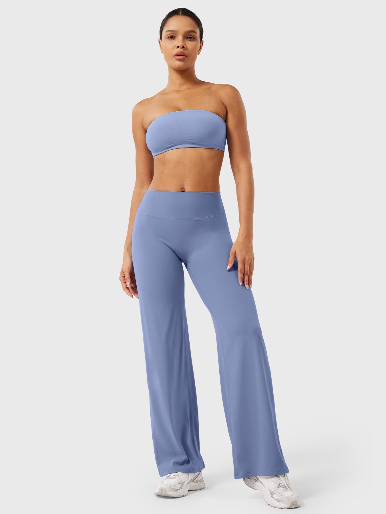 Leggins con pierna recta