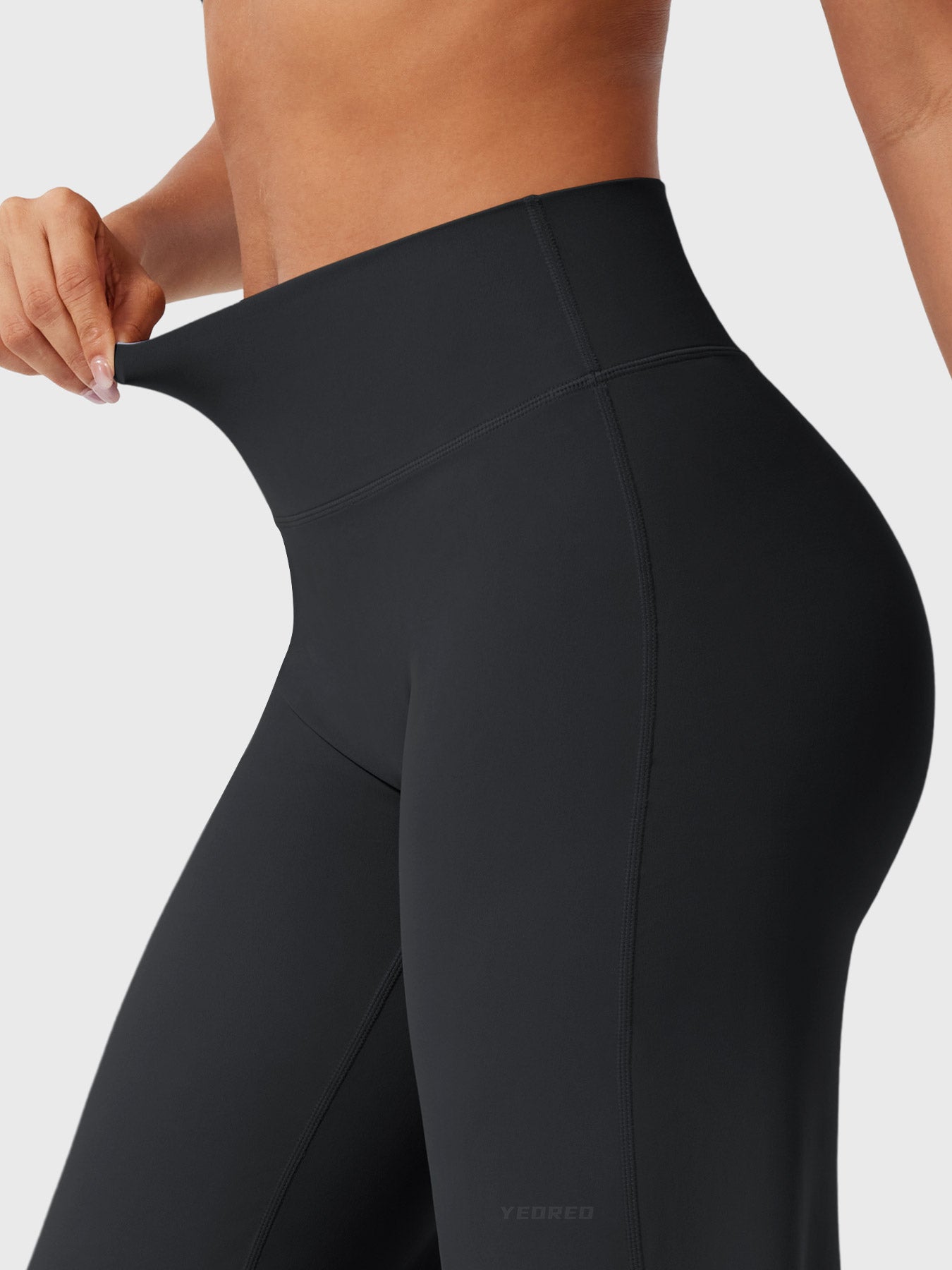 Leggins con pierna recta